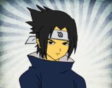 Sasuke enfadado