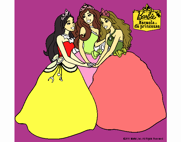 Barbie y sus amigas princesas