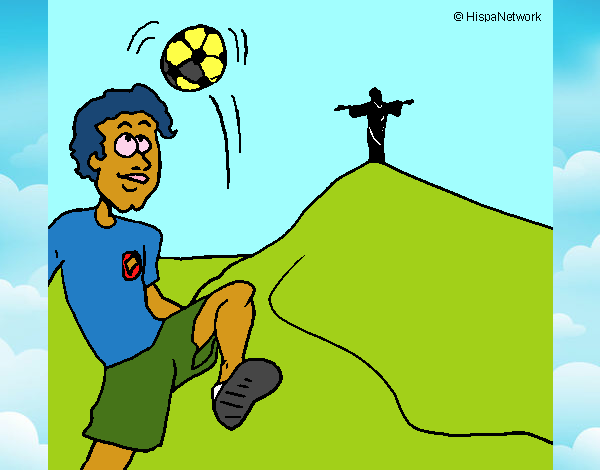 un futbolista de brasil
