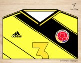 Camiseta del mundial de fútbol 2014 de Colombia