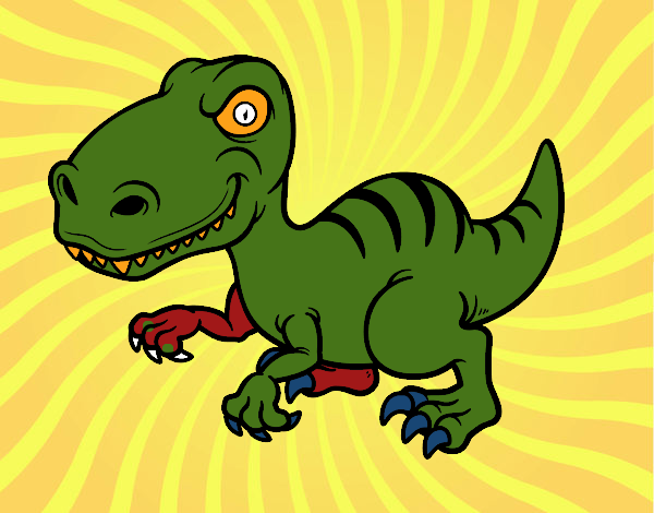 Dinosaurio velociraptor