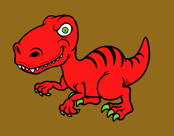 Dinosaurio velociraptor