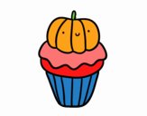 Halloween cupcake