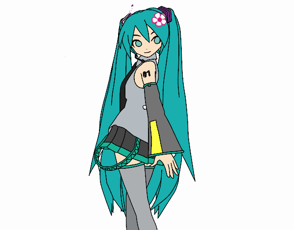 Hatsune Miku vocaloid