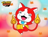 Jibanyan feliz