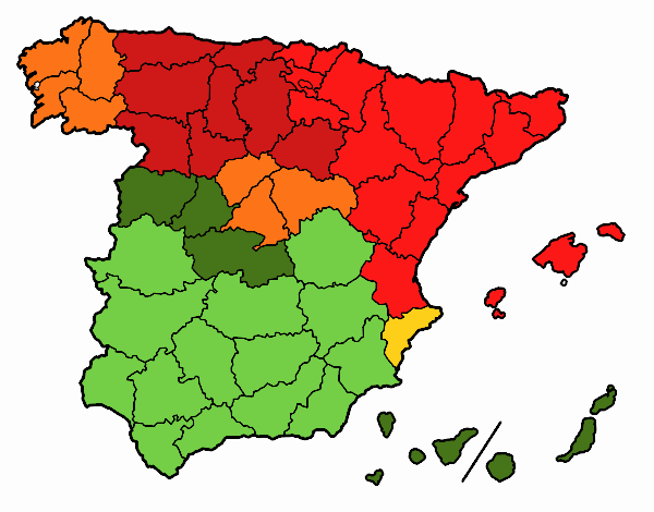 Las provincias de España