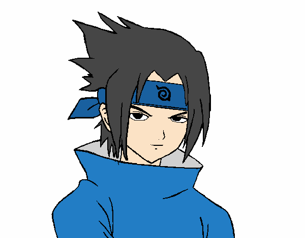 Sasuke enfadado