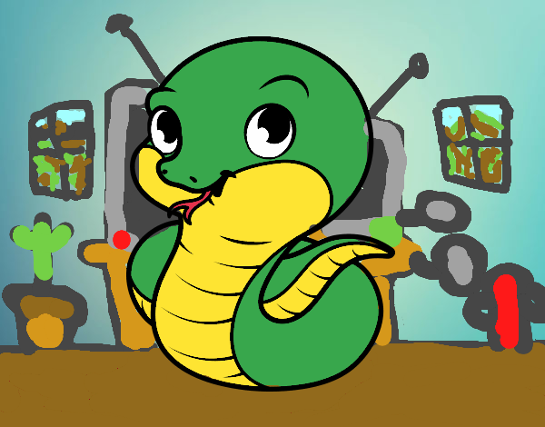 Serpiente bebé