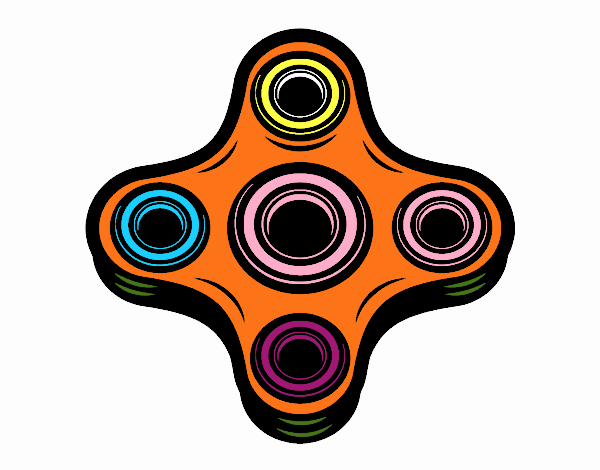 Spinner de 4 puntas