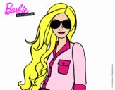 Barbie con gafas de sol