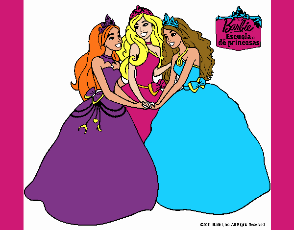 Barbie y sus amigas princesas