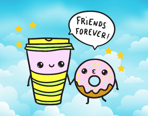 cafe y donut forever :3