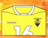 Camiseta del mundial de fútbol 2014 de Ecuador