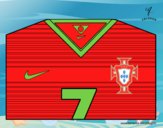 Camiseta del mundial de fútbol 2014 de Portugal