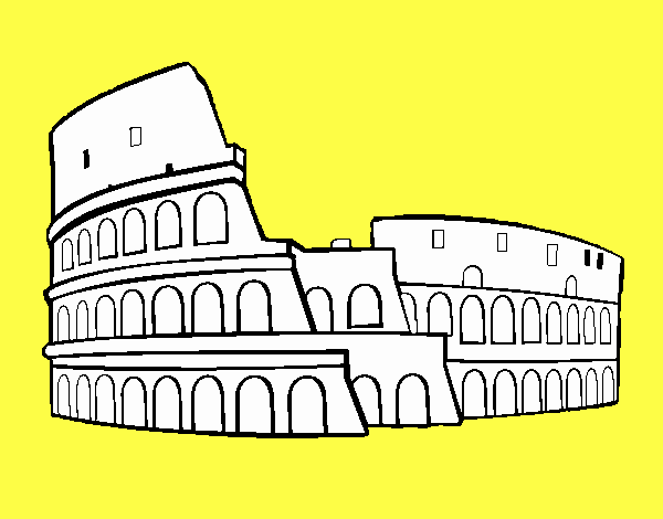 Dibujo de coliseo romano pintado por en Dibujos.net el día 09-05-18 a las 21:33:49. Imprime ...