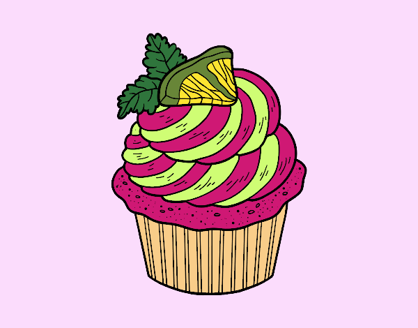 Cupcake de limón