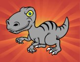 Dinosaurio velociraptor