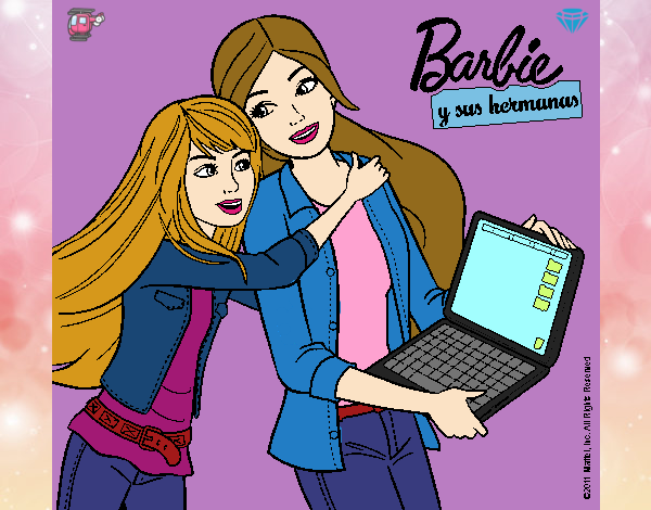 barbie y su hermanita menor