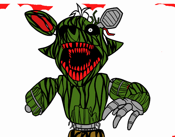 Foxy terrorífico de Five Nights at Freddy's