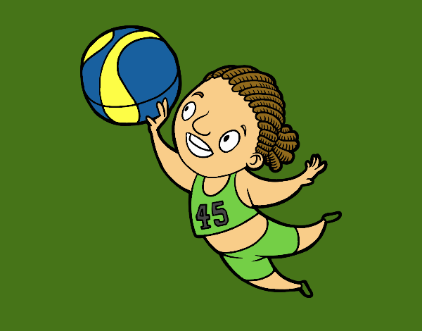 Jugadora de voleibol