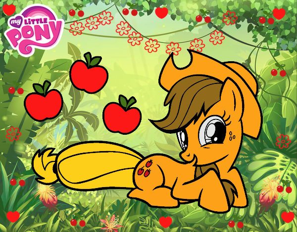 Applejack y sus manzanas