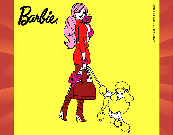 Barbie elegante