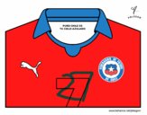 Camiseta del mundial de fútbol 2014 de Chile