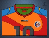 Camiseta del mundial de fútbol 2014 de Costa Rica