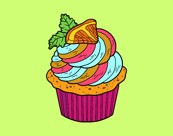 Cupcake de limón