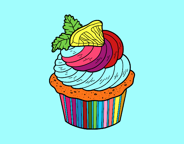 Cupcake de limón