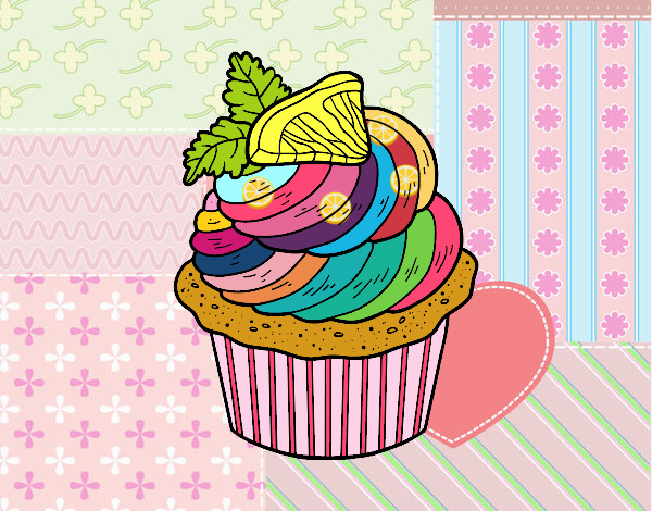 Cupcake de limón