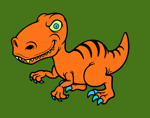 Dinosaurio velociraptor