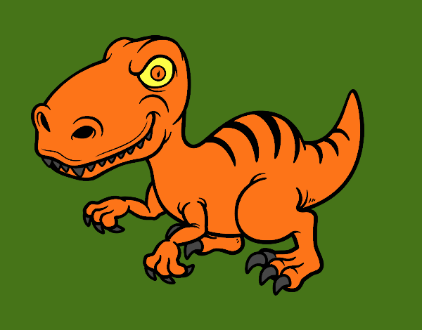 Dinosaurio velociraptor