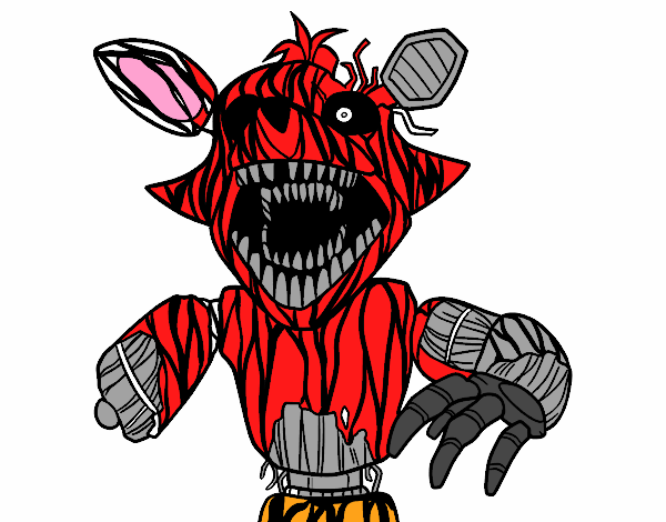 Foxy terrorífico de Five Nights at Freddy's