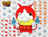 Jibanyan guiñando el ojo