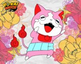 Jibanyan super feliz