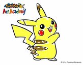 Pikachu de espaldas