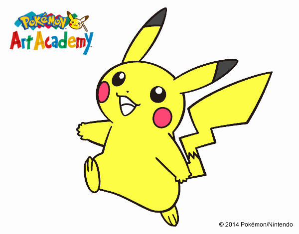 Pikachu en Pokémon Art Academy