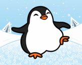 Pingüino bailando