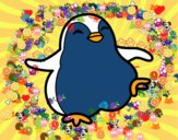 Pingüino bailando