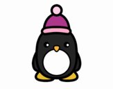 Pingüino navideño