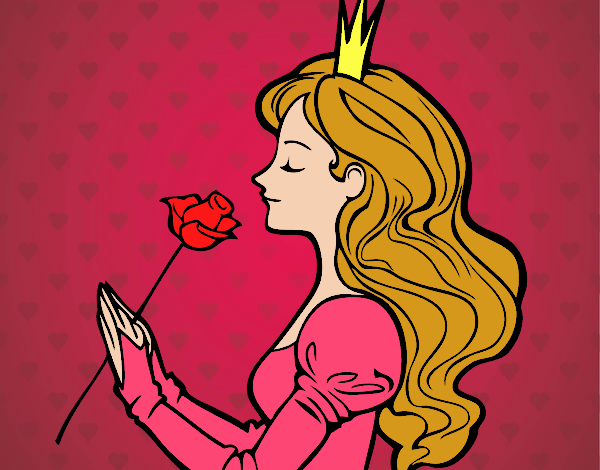 Princesa y rosa