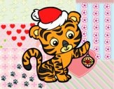 Tigre navideño