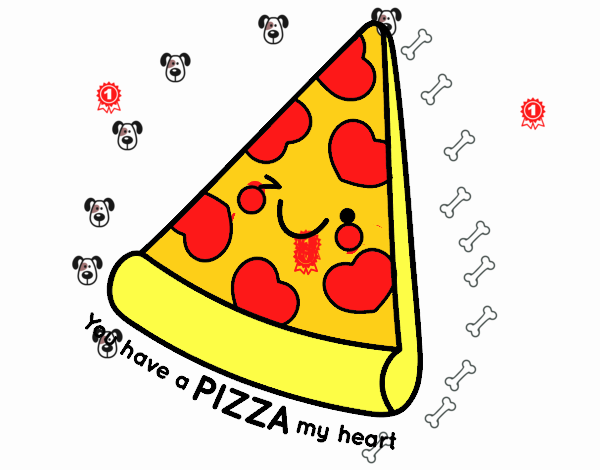 You have a pizza my heart