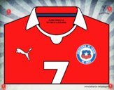 Camiseta del mundial de fútbol 2014 de Chile