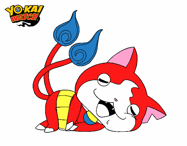 Jibanyan tumbado