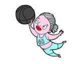 Jugadora de voleibol