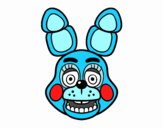 Cara de Toy Bonnie de Five Nights at Freddy's