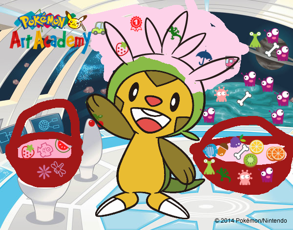 Chespin saludando