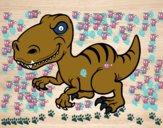 Dinosaurio velociraptor